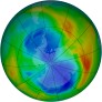Antarctic Ozone 2007-08-09